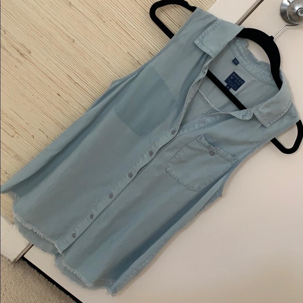 GUESS Denim tank